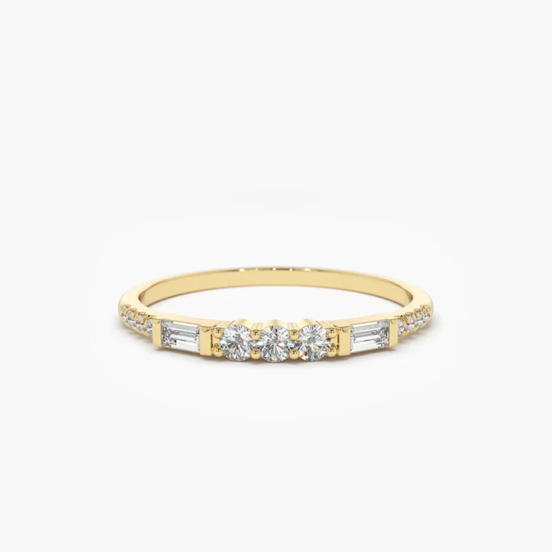 18k solid gold natural citrine bezel ring 18sot41 1