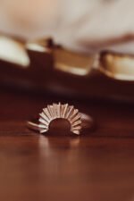 14k Solid Gold & Diamond Ring - Image 2