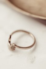 14k Solid Gold & Diamond Ring - Image 3