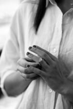 The Rita Oval Ring , Engagement Moissanite Ring - Image 8