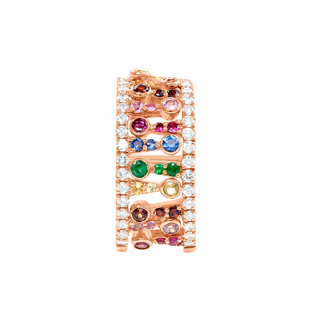 400548_2b126ca731da474586dc82696a8409d1mv2.webp 18K Solid Gold Festival Crown Ring - Image 1