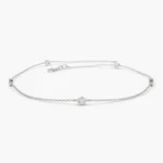 14k Lab-Grown Diamond by The Yard Solitaire Bracelet - Image 2