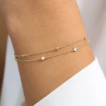 14k Lab-Grown Diamond by The Yard Solitaire Bracelet - Image 6