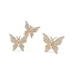 Ally Butterfly Moissanite Diamond Earrings - Image 5