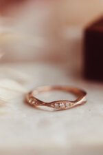 Diamond Ring, Minimal Diamond Ring for women, Natural Diamond Ring