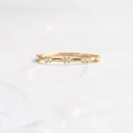 18k Gold Lab-Grown Diamond Minuet Ring