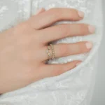 18K Solid Gold 1.5ct. Lab-grown Pink Diamond Ring - Image 5