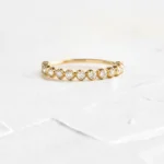 18K Solid Gold 1.5ct. Lab-grown Pink Diamond Ring - Image 6