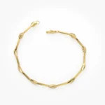 18k Solid Gold Migraine Setting Diamond Infinity Bracelet 1.20 ctw - Image 3