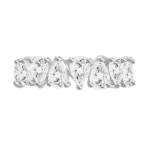 Natuarl Diamond Pear Shaped Eternity Band - Image 2