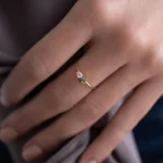 14k Solid Gold Bells of Ireland Ring