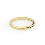 14K Solid Gold Natural Emerald Cluster Ring - Image 5