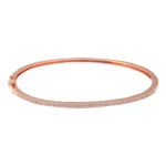 Petite Pave Diamond Bangle