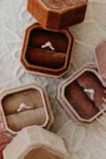 18K Solid Gold & Diamond Tracer Band