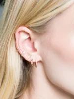 Christy Ear Cuff With Natural Diamonds - Image 4