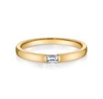 Single Natural Diamond Band