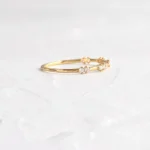 18k Gold Lab-Grown Diamond Minuet Ring - Image 6