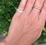 Pave Natural Diamond Bold Wrap Ring - Image 3