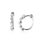 Honor Floating Natural Diamond Huggies - Image 3