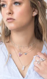 Ally Butterfly Moissanite Diamond Earrings - Image 3