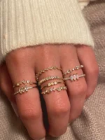 Jamie Set Natural Diamond Ring - Image 5