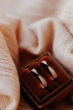 Wide Pave Band with Crossover Center Band - Image 3