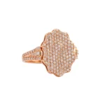 18K Solid Gold Festival Cloud Ring - Image 2