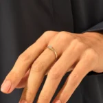 Princess Solitaire Ring | 14k Tiny Engagement Ring | Princess Cut Natural Diamond Ring