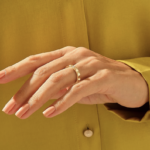 Solo Natural Diamond Ring | 3.50MM Minimalist Bezel Band | Simple Stacking Ring Women