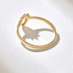 Pear Moissanite Diamond Tiara Ring |Bezel Moissanite Diamond Solitaire Ring Women - Image 7