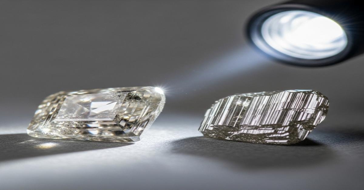 HPHT vs CVD: Can You Spot the Growth Lines with a Phone Torch?