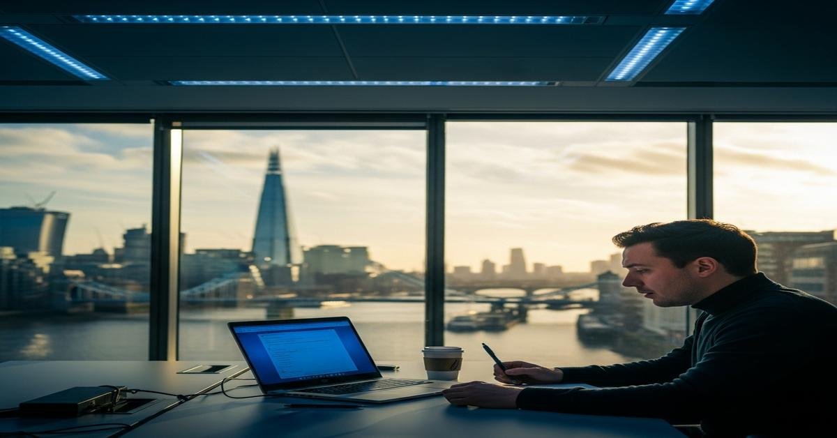 Blue Nuance Panic: Office LEDs vs Daylight by the Thames