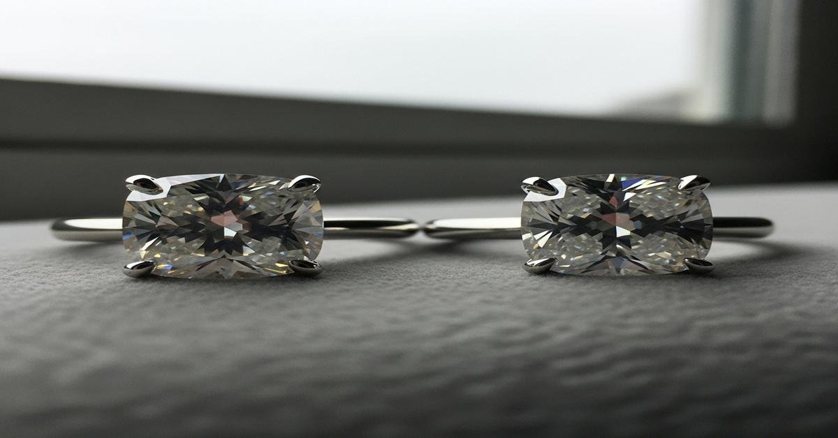 Moissanite vs Lab Diamond in Overcast Light: Which Pops?